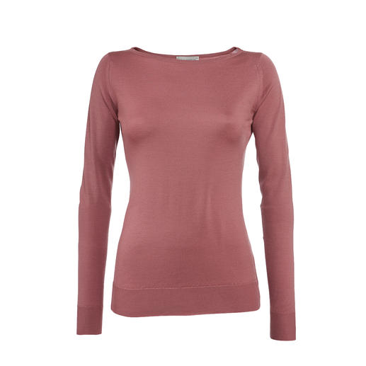 U-Boot-Ausschnitt, Mauve U-Boot-Ausschnitt, Mauve