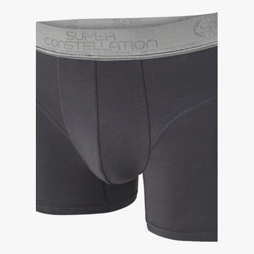 Die perfekt sitzenden Trunk-Shorts aus Pima Cotton. Von Super Constellation.