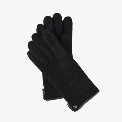 Die Woll-Handschuhe aus edlem Walkstoff: viel weicher (und wetterfester). Von Roeckl, seit über 180 Jahren Spezialist für stilvolle Accessoires. Für Damen und Herren.