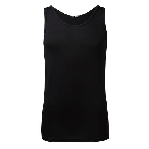 Untershirt, Schwarz Untershirt, Schwarz