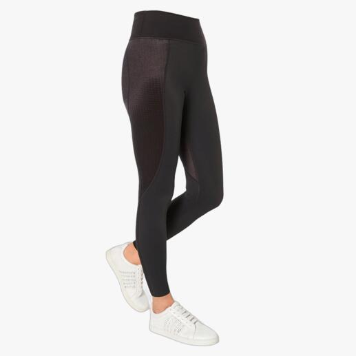 Die Sport-Leggings mit Designpreis. Und mit integrierten 3-D-Massagenoppen. Außen ein Hingucker. Innen ein Fitmacher. Von Anita Active.