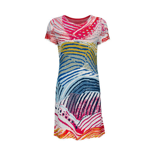 IVKO Jacquard-Kleid mit buntem Muster