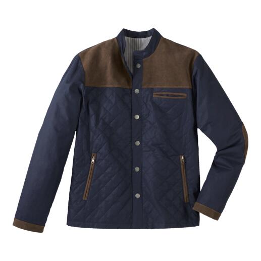 Die Country-Jacke für die Übergangszeit – aus luftigem Leinen und weicher Baumwolle.  Leicht und atmungsstark. Dabei strapazierfähig wie ähnlich aussehende Winter-Jacken.
