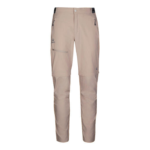 Beige Zip-Off-Softshell-Hose in Größe 48
