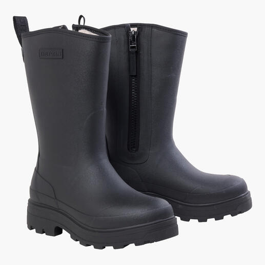 Tretorn Winter-Gummiboots in Schwarz, Größe 36.