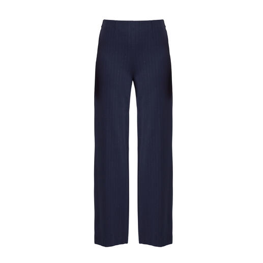 Blaue Soft-Glam-Hose von RAPHAELA BY BRAX, Vorderansicht