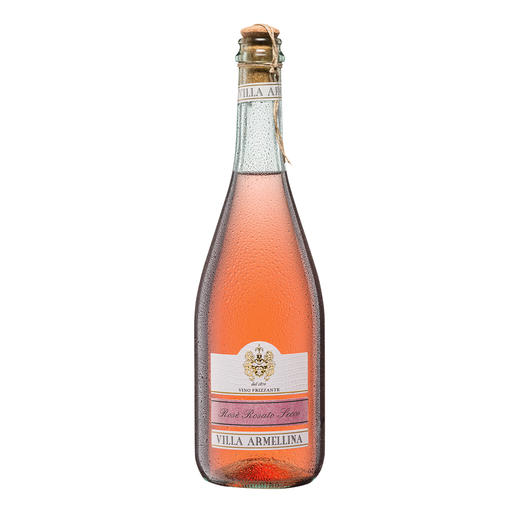 Rosè-Secco Frizzante, Villa Armellina, Italien Nur 10,5 % Alkohol – aber 100 % Genuss.