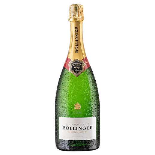 Champagne Bollinger Special Cuvée, Bollinger, Champagne, Frankreich Schon 1884 Hoflieferant des britischen Königshauses. Bis heute ein außergewöhnlicher Champagner.