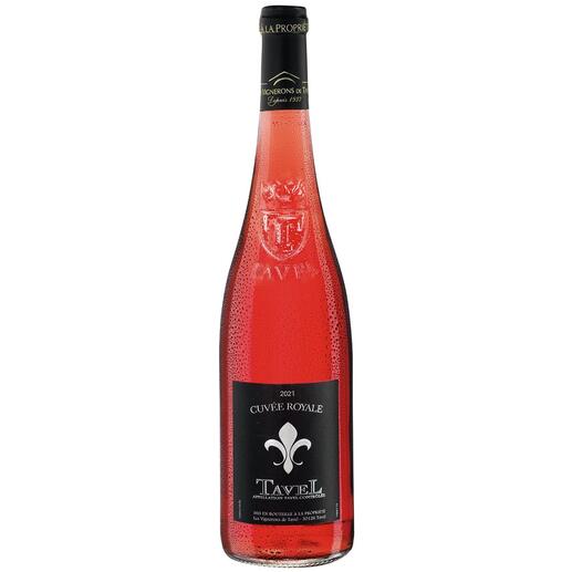 Tavel Rosé ­Cuvée ­Royale 2021, ­Cave de ­Tavel, ­Rhône, Frankreich Wächst auf dem gleichen Boden wie der berühmte Châteauneuf du ­Pape.