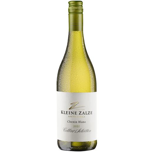 Kleine Zalze Chenin Blanc 2022, Stellenbosch, Südafrika Der beste Weißwein Südafrikas. Von 50 verkosteten Weißweinen aus Südafrika. (Mundus Vini Sommerverkostung 2015 über den Jahrgang 2015, www.mundusvini.com)