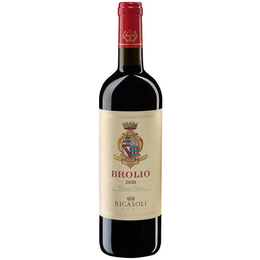 Chianti Classico Brolio 2020, Barone Ricasoli Spa Agricola, Toskana, Italien Vom Erfinder eines der berühmtesten Weine der Welt. 92 Punkte James Suckling.*