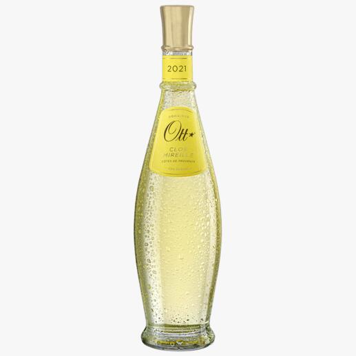 Clos Mireille Blanc 2021, Domaines Ott, Côtes de Provence AOC, Frankreich Nur 2.500 Flaschen: der seltene Weißwein der legendären Domaines Ott aus der Provence.