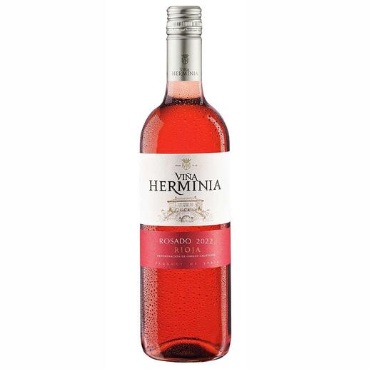 Viña Herminia Rosado 2022, Rioja, Spanien Der neue Typ Rosé-Wein.