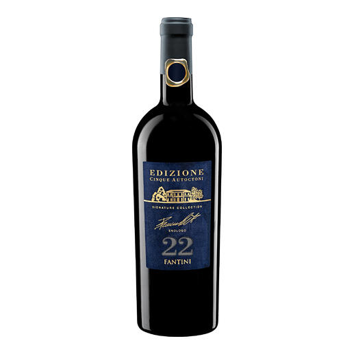 Edizione No. 22, Cinque Autoctoni Signature Collection, Fantini, Vino da Tavola, Italien