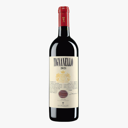 Tignanello 2021, Marchese Antinori, Toskana, Italien Antinoris Kult-Klassiker.
98 Punkte von Robert Parker.