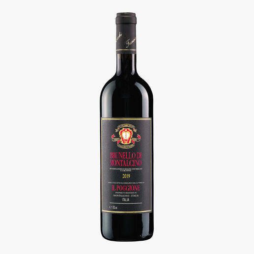Flasche Brunello Poggione, 2019 Jahrgang