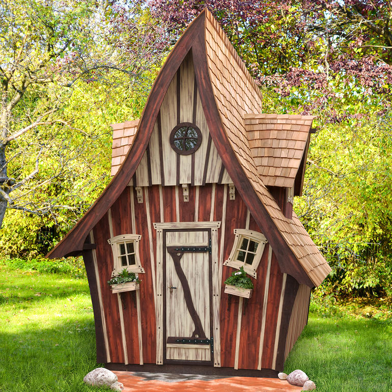 Lieblingsplatz Marchenhaftes Gartenhaus Schlusselfertig Brown