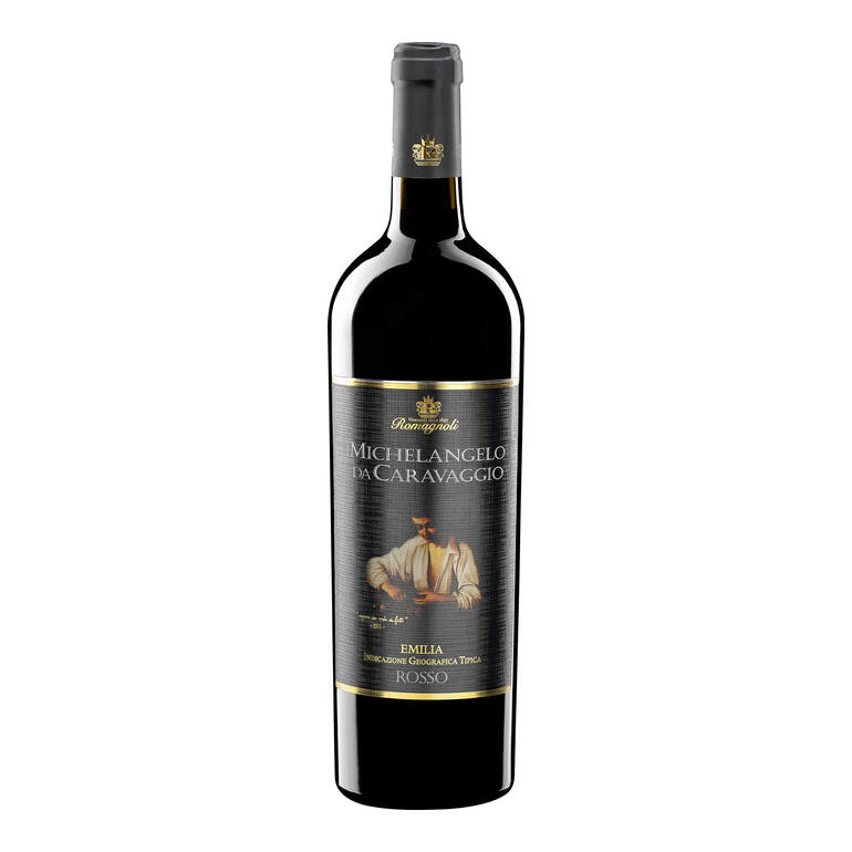Michelangelo da Caravaggio Rosso 2021, Cantine Romagnoli, Emilia IGT, Italien
