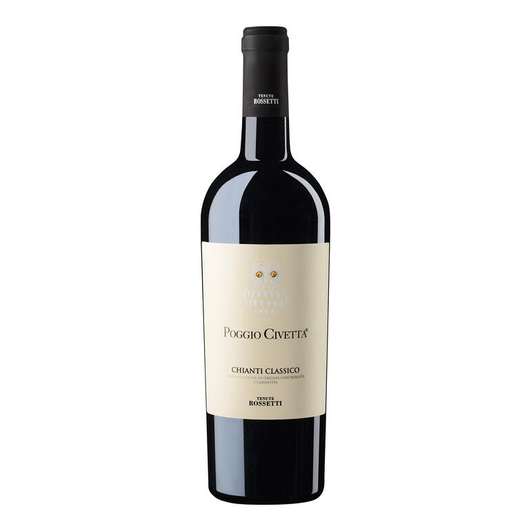 Chianti Classico Poggio Civetta 2023, Tenute Rossetti, Toskana, Italien