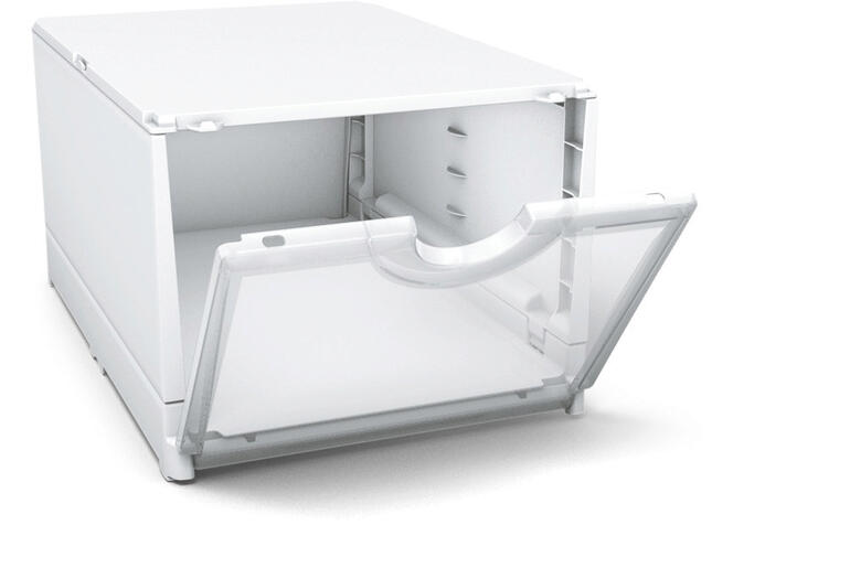 Diese robusten Allrounder sind auch als Transportboxen und Altpapiersammler ideal. Offene Faltbox, zeigt die weißen Boxen zur einfachen Aufbewahrung von Gegenständen.
