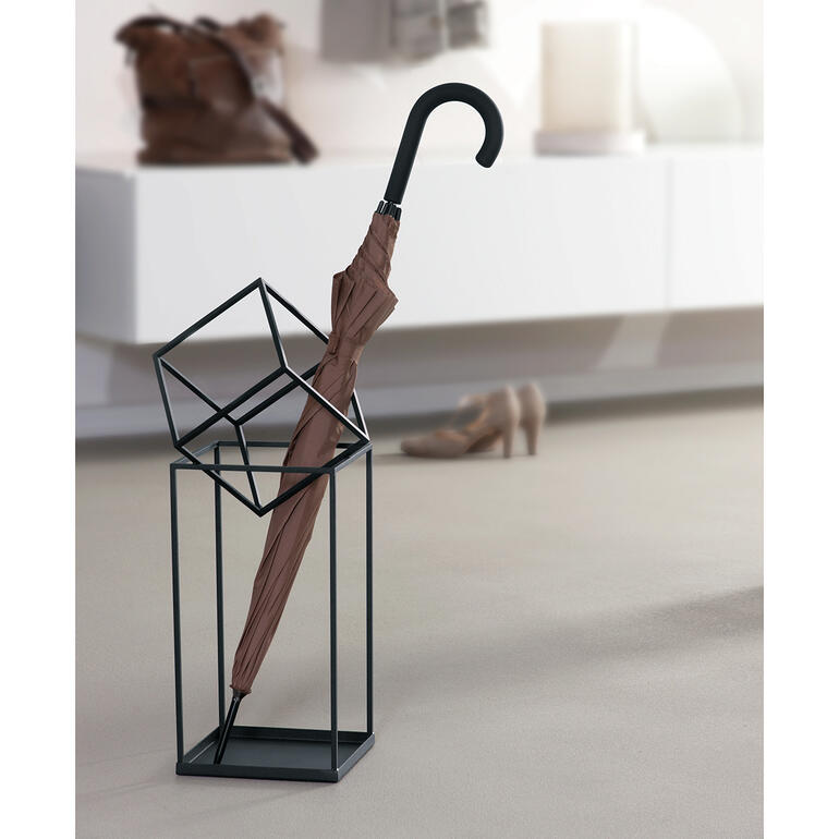 Marco Ripa Schirmständer mit einem geöffneten Schirm.