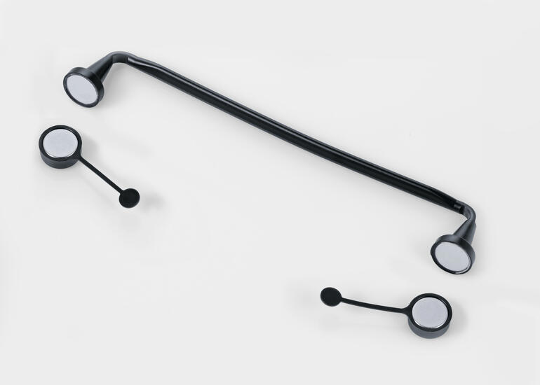 Ersatzteile der magnetischen Spültuch-Reling.
