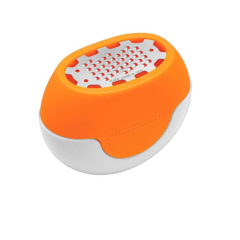 Microplane® Flexible Zestenreibe Flexible Zestenreibe in Orange und Weiß