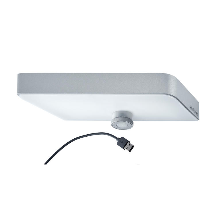 Außen-Wandleuchte XSolar S Moderner Außen-Wandleuchte mit USB-Anschluss.