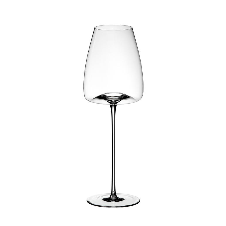 FRESH: Für sehr frische Weißweine, leichte Roséweine, Frizzante und jede Art von Schaumwein (auch Champagner) H 24 cm, Ø 8 cm, Inhalt ca. 340 ml. Weinglas mit frischem Design und langer Stiel.