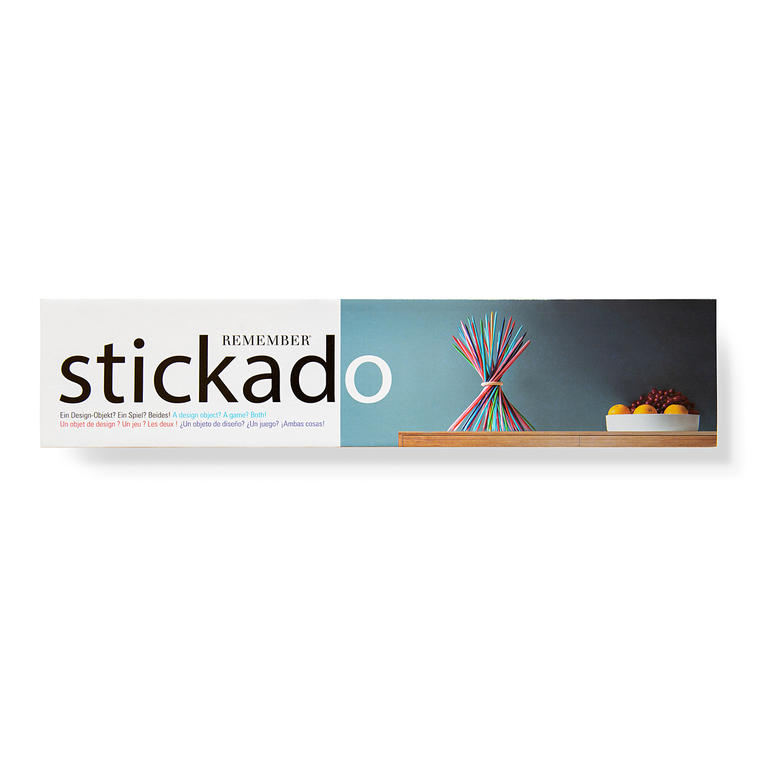 XXL-Stickado Verpackung des XXL-Stickado mit künstlerischem Design und stilvollem Layout.