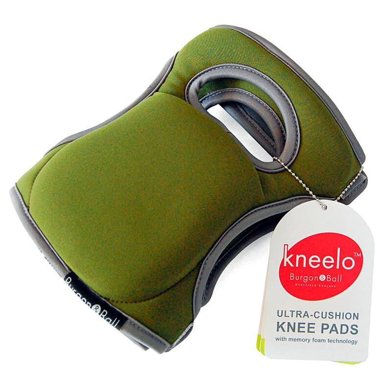 Komfort-Knieschoner Kneelo™, Paar Komfort-Knieschoner Kneelo™ mit Grün und ergonomischem Design