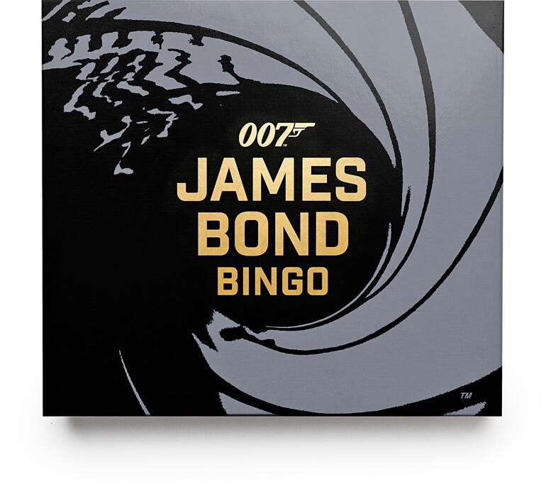 James Bond Bingo James Bond Bingo Spielbox mit Logo