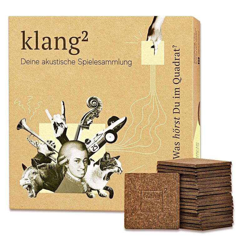 Klang-Memo, Buchbinder-Edition Klang-Memo Spielbox mit charakteristischen Instrumenten und Noten