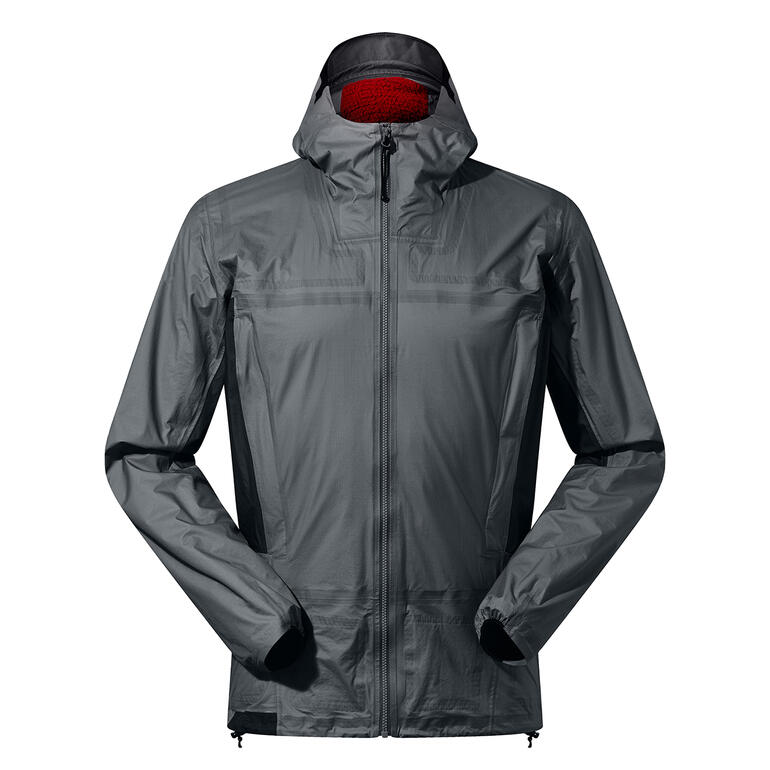 Herren Berghaus Hyper Alpha Outdoorjacke, Frontansicht auf weißem Hintergrund.