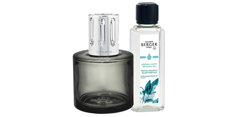 Aroma-Set von Lampe Berger mit Duftflasche und Diffusor.