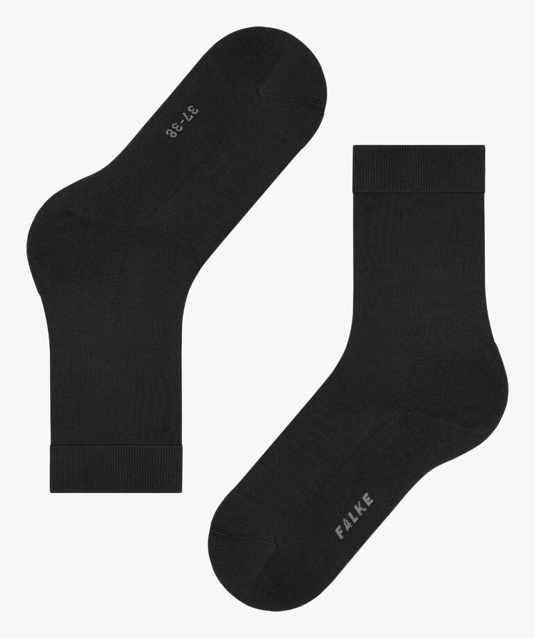 FALKE ClimaWool Socken in Dunkelgrün, paar bestehend aus einem linken und einem rechten Socke