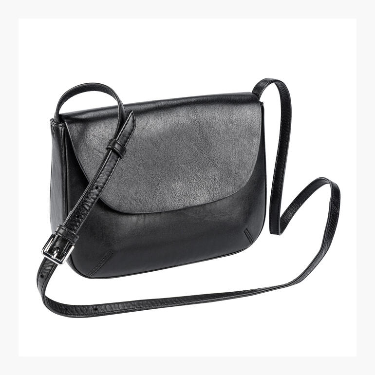 Schwarze Markberg Saddle-Bag mit verstellbarem Schulterriemen