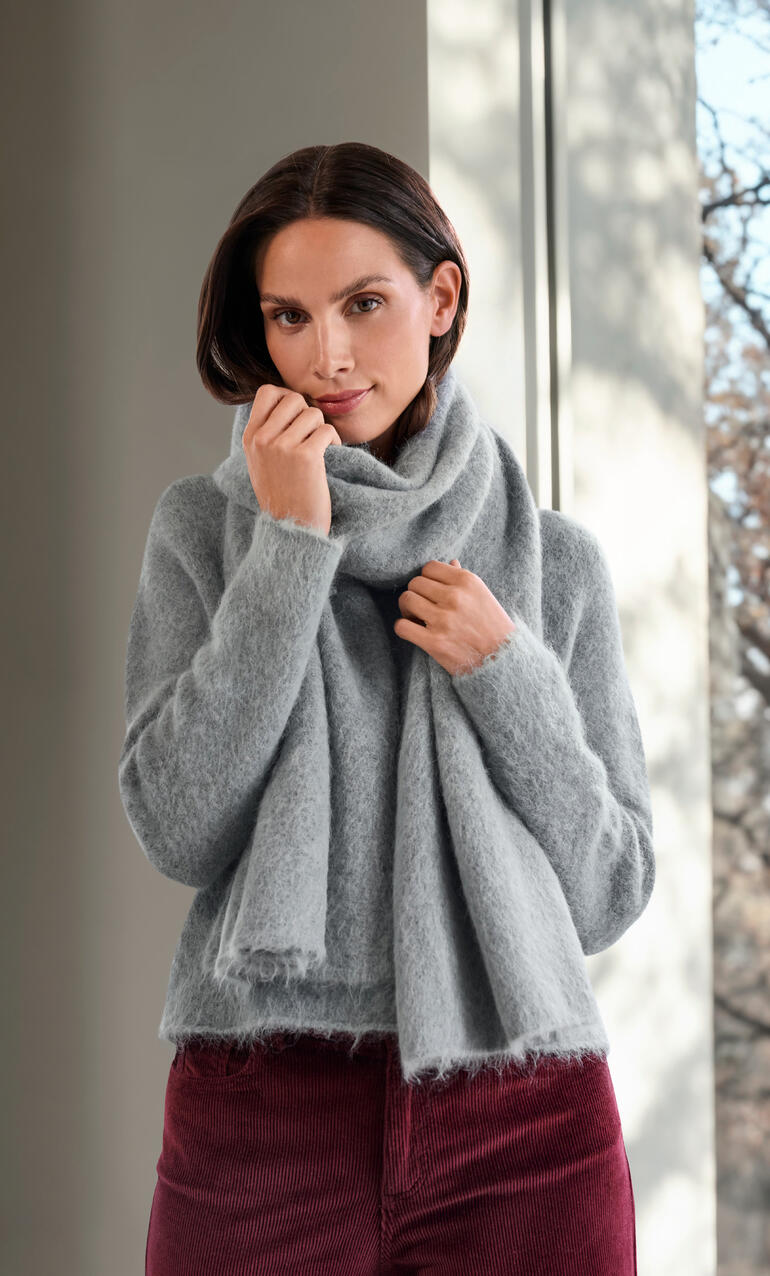 Wasabi Pullover Damen Alpaka