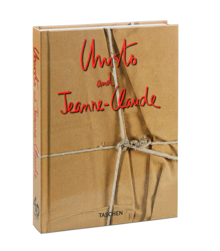Buchcover von Christo und Jeanne-Claude über ihr Werk.