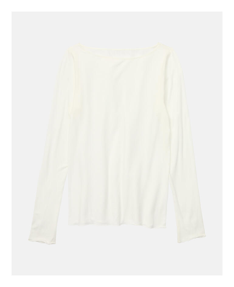 Luxus-Unterziehshirt in Chamé in lässiger Form.