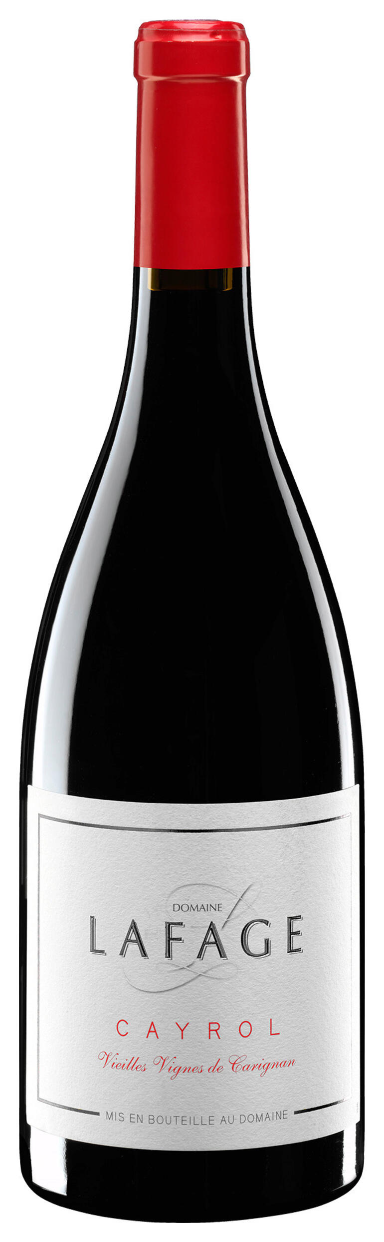 Flasche Cayrol 2022 mit ansprechendem Design in einer eleganten Form.