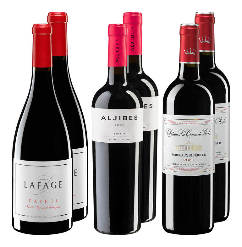 Wein-Set Geheimtipps - Unbekannt. Erfreulich erschwinglich. Und herausragend. Sechs Flaschen im Weinpaket Geheimtipps.