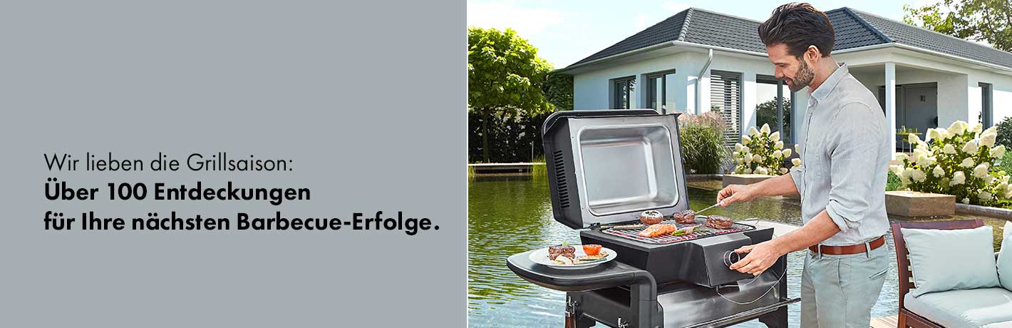 Wir lieben die Grillsaison: 133 Entdeckungen für Ihre nächsten Barbecue-Erfolge.