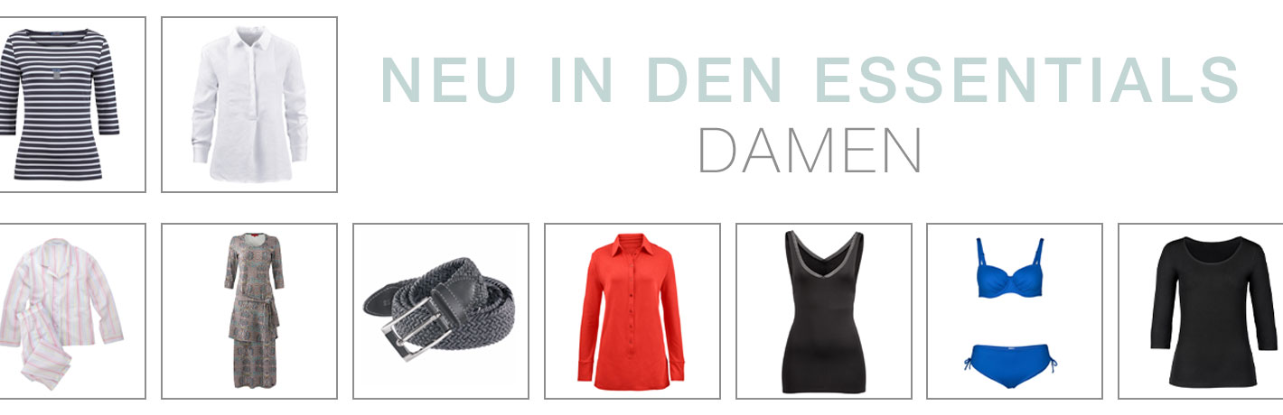 Neu in den Essentials Damen