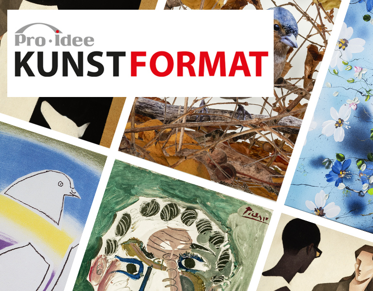 Kunstformat Nr. 35 zeitgenössische Kunstwerke.