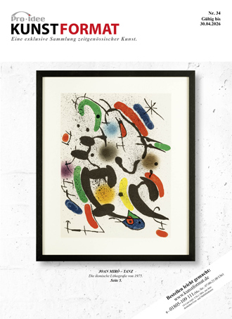 Katalogcover Pro-Idee Kunstformat