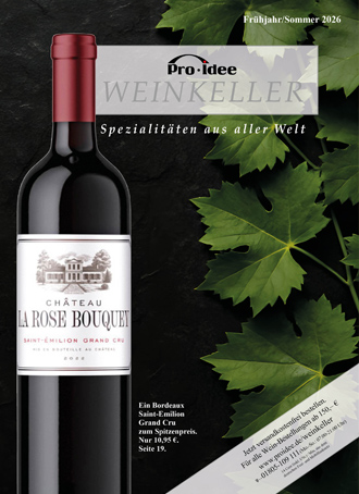 Katalogcover Pro-Idee Weinkeller