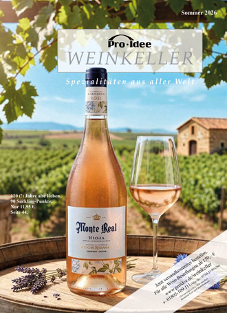 Katalogcover Pro-Idee Weinkeller